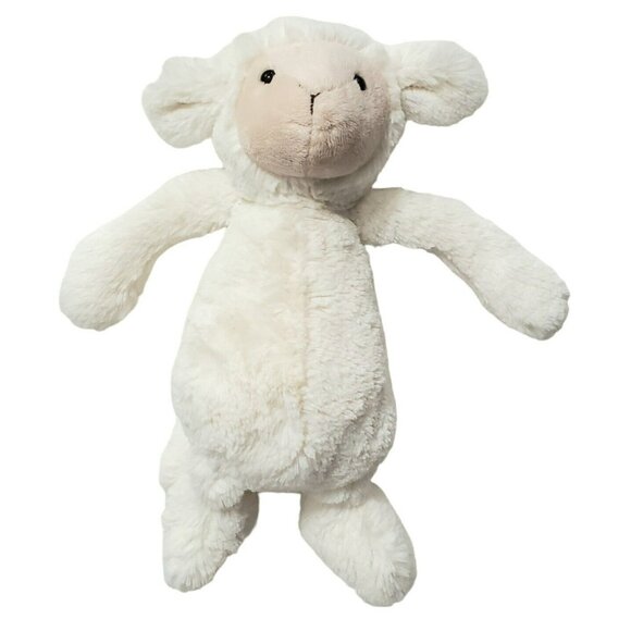 JELLYCAT Lamb Plush Fuddlewuddle Lovey 11" Cream Stuffed Sheep Animal Baby Toy - Picture 6 of 13